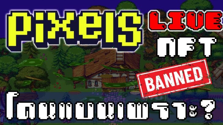 [ LIVE ] Pixels (Game NFT ) : แบนโหดมากๆ  EP.45