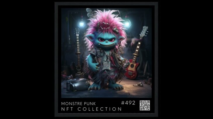 Monstre Punk NFT #492