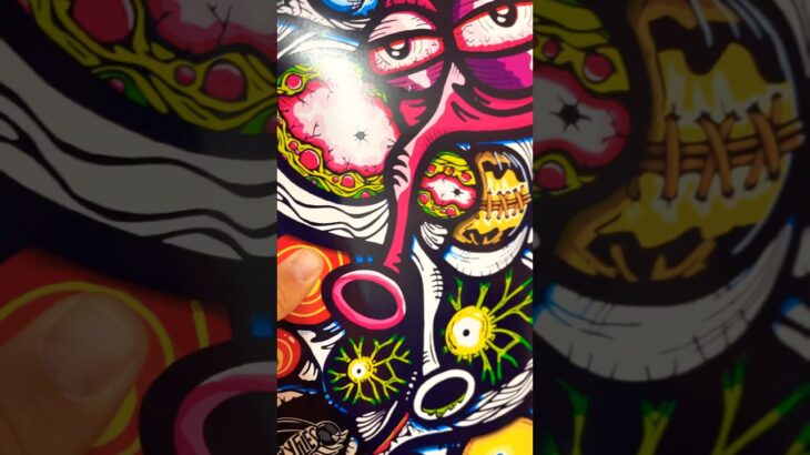 My new Funky Flies Skate deck! #skateboarding #nft #funkyflies