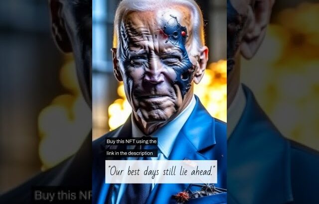 NFT ART Joe Biden Terminator