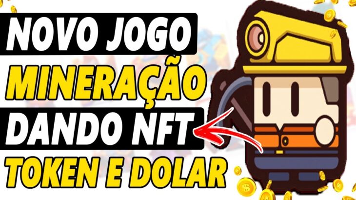 NOVO JOGO GRÁTIS MINERAÇÃO DANDO NFT E DOLAR! Como GANHAR no MINER GOLD + EVENTOS (FREE TO PLAY)