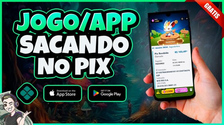 NOVO JOGO/APP NFT GRÁTIS PAGANDO NO PIX – SACANDO E MOSTRANDO PROVA DE PAGAMENTO – FREE TO PLAY