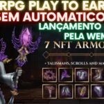 NOVO MMO RPG RAIZ! SEM AUTO FREE PLAY TO EARN E NFT LANÇANDO ESSE MÊS !