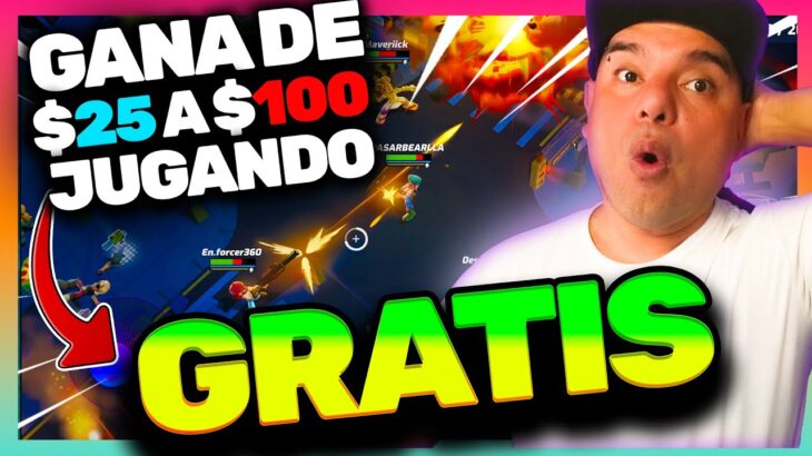 📢NUEVO JUEGO NFT PAGANDO✅HASTA $100 X SEMANA BATTLE ROYALE  MOVIL Y PC FREE TO PLAY