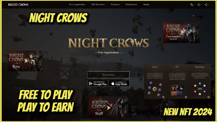 Night Crows | New NFT 2024 , Free to Play , Play to Earn ( Tagalog )