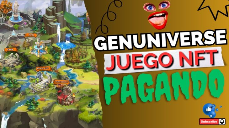 🤑Nuevo juego NFT |GENUNIVERSE tutorial desde cero 😱Puedes empezar GRATIS🥶