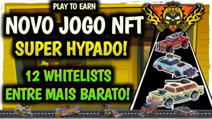 RAGE ON WHEELS • CONFIRA NOVO JOGO NFT SUPER HYPADO! SORTEIO DE 12 WHITELISTS