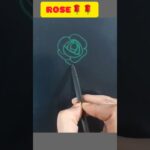 Rose Flower 🌹 #digitalart #drawing #nft #rose #art #shorts #short #fun #diy #viral #video #trend #yt