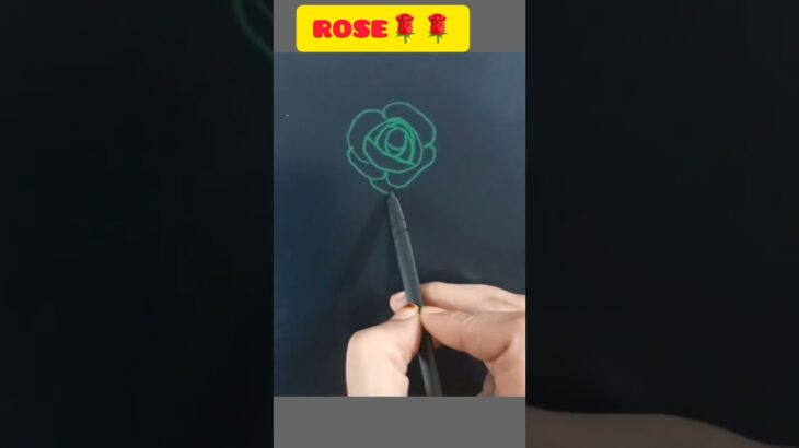 Rose Flower 🌹 #digitalart #drawing #nft #rose #art #shorts #short #fun #diy #viral #video #trend #yt