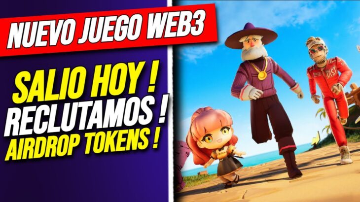 SALIO HOY ! Nuevo JUEGO NFT pagando TOKENS por jugar su BETA ! Nifty Island ! Juego WEB3