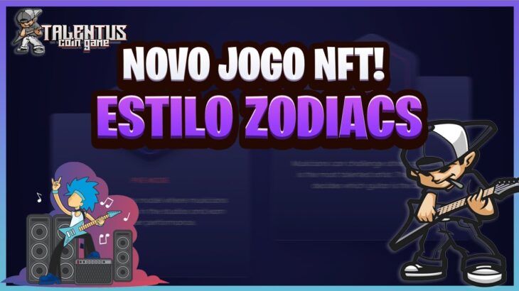 TLC Guitarra – NOVO JOGO NFT ESTILO CCAR/ZODIACS!