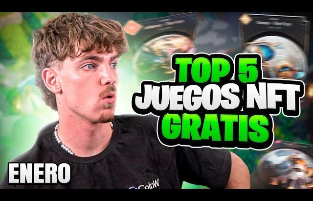 TOP 5 MEJORES JUEGOS NFT GRATIS PARA GANAR DINERO SIN INVERTIR | Enero 2024