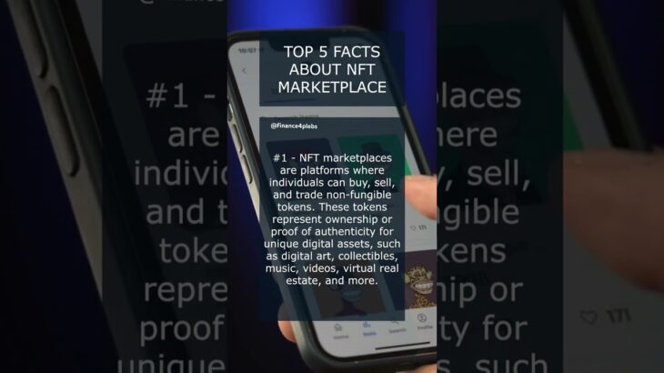 TOP FIVE FACTS ABOUT NFT MARKETPLACE [A] #stocks #investment #cryptocurrency #forex #nft #opensea