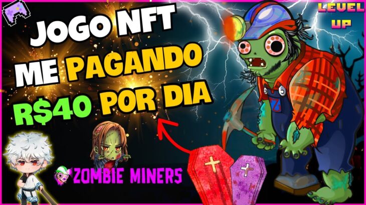 🧟 ZOMBIE MINERS – JOGO NFT PAGANDO – DAILY MINERS 2.0 – COMECE GRÁTIS – JUEGO NFT BAIXO INVESTIMENTO