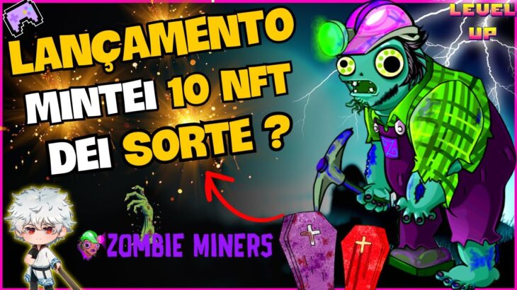 🧟 ZOMBIE MINERS – NOVO DAILY MINERS – JOGO NFT – COMECE GRÁTIS – JUEGO NFT de BAIXO INVESTIMENTO