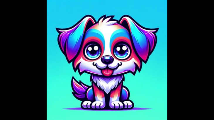 a cartoon dog that has an NFT style #chatgpt #chatgpt4 #prompt #chatgptprompts