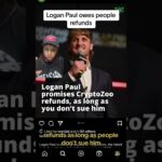 #greenscreen Logan Paul owes people refunds #loganpaul #refund #nft #crypto