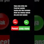 pencet yang mana🔴tidak🟢iya #music #art #nft #memes