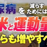 【糖尿病と運動量の関係】糖尿病急増：お米消費量激減＝関係とは？年代別統計データから紐解きます！運動量だけが原因ではない?!お米を食べた方がいい理由を解説【お米生活６：４】【国民健康・栄養調査】