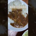 ボンカレー食べる糖尿病　#糖尿のグルメ #糖尿病 #糖質制限 #心筋梗塞 #血糖値 #生活習慣病 #食事 #vlog #日常　心筋梗塞手術後347日目朝ご飯　血糖値　糖質制限？