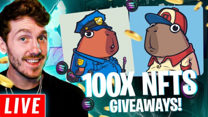 🔴100X SEI NFTs | LIVE CAPPYS NFT! LIVE TRADING NFTs, WORMHOLE AIRDROP! NFTs TO BUY | Jerzy NFT