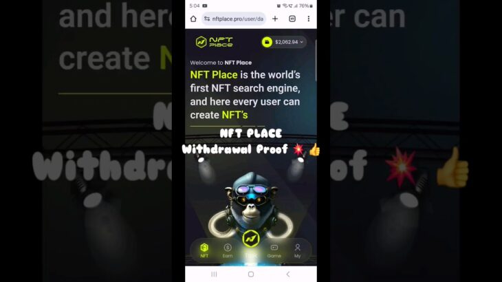 27 February Withdrawal Proof / NFT Place Withdrawal Proof / NFT Place #nft #nftplace #crypto #proof