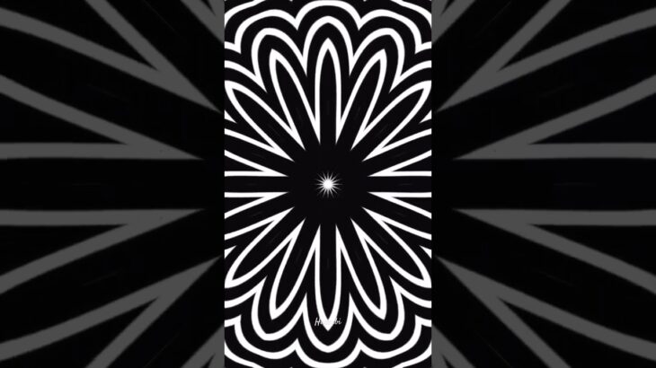 Black-white with light. #psychedelic #nft #shorts