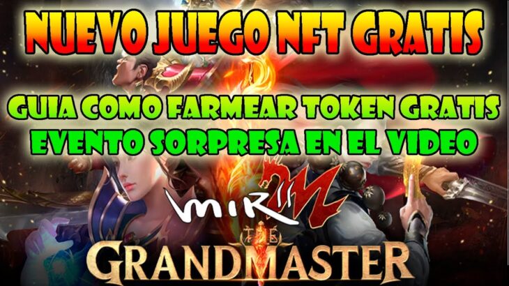 COMO GANAR TOKEN CQB GRATIS | MIR2M THE GRANDMASTER NFT 2024