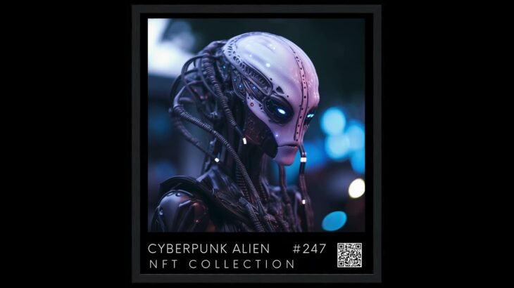 Cyberpunk Alien NFT #247