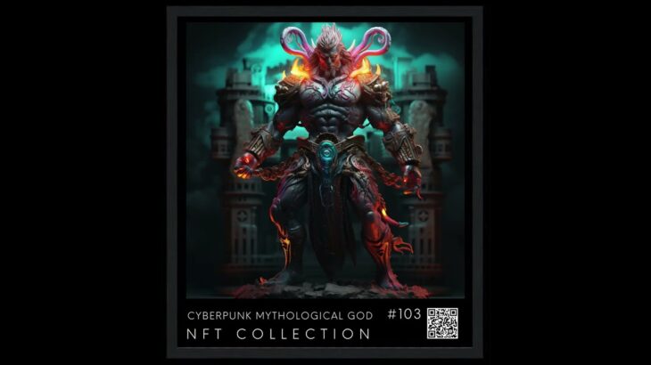 Cyberpunk Mythological God NFT #103