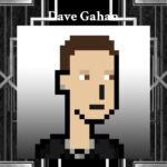 Dave Gahan from Depeche Mode in Pixelart NFT