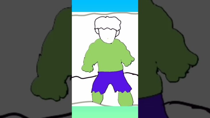 Digital Art #drawing #nft #popart #hulk #shorts #short #viral #trending  #cartoon #cute