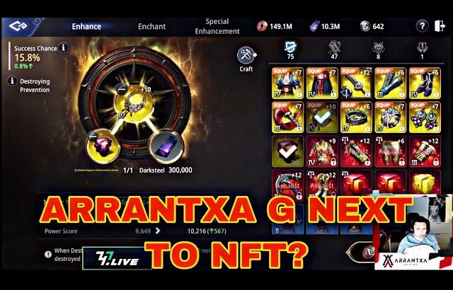 MIR4- ARRANTXA G NEXT TO NFT? | WELCOME BACK TO MIR4 😂