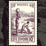 NFT-stamp “Cote D’Ivoire 10fr.” (Rare)