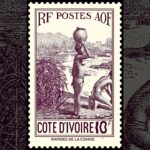 NFT-stamp “Cote D’Ivoire 10fr.” (Ultra-Rare)