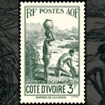 NFT-stamp “Cote D’Ivoire 3fr.” (Ultra-rare)