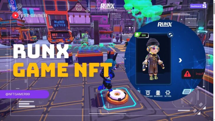 RUNX || GAME NFT chạy đua kiếm token , hướng dẫn nhận NFT miễn phí