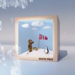 SOUTH POLE 🧊🐧 | Collection – Nameless Moments #art #3d #nft