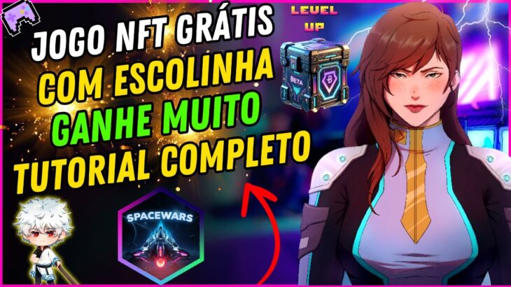 🪐 SPACE WARS – JOGO NFT GRATIS com ESCOLINHA – JOGO NFT de BAIXO INVESTIMENTO – SORTEIO NFT GRÁTIS