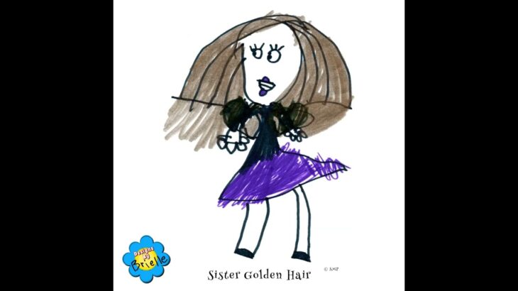 Sister Golden Hair  #art #animation #cartoonshorts  #dancevideo #musicvideo #fashionmodel #nft