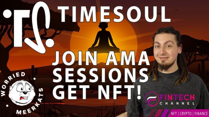 TIMESOUL | Live AMA Sessions! – Get Your Worried Meerkats NFT! – #Crypto #NFT #Metaverse | Fintech