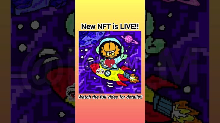 #nftcommunity #viral #garfield #nftartist #shortsvideo #nft #nfts #nftcreator #artist #digitalart