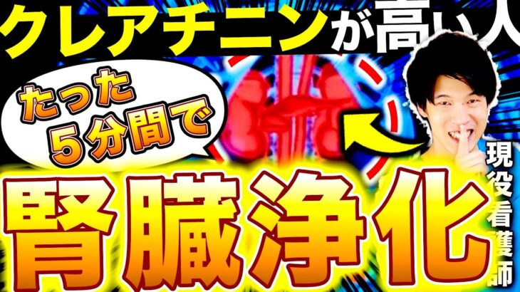 【医者も驚愕する】腎機能がみるみる回復する人だけがやっている15の最強健康習慣！！腎機能低下で悩んでいる時にまず見てください。（腎臓病•糖尿病•クレアチニン）