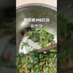 ほうれん草の常備菜食い尽くす系の糖尿病　心筋梗塞手術後398日目おやつ　#糖尿病 #vlog #日常 #食事 #糖質制限 #心筋梗塞 #血糖値 #常備菜 #ほうれん草　糖質制限　血糖値