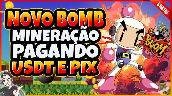 BOMBPIX: NOVO JOGO NFT DE MINERAÇÃO PAGANDO EM CRIPTO E PIX – VEJA COMO GANHAR DINHEIRO JOGANDO