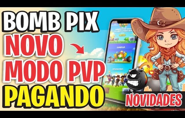 BOMBPIX NOVO MODO PVP JOGO PLAY TO EARN NFT PAGANDO