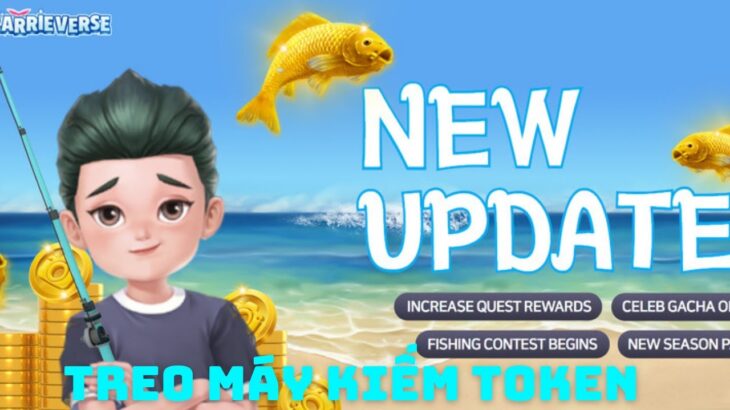 CarrieVerse | Game NFT Play to earn – Treo máy câu cá kiếm token cực nhàn ! #2 ( update )