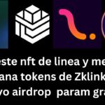 Cobra este nft muy importante de linea y metamask nuevas tareas en zklink y aridrop de param gamming