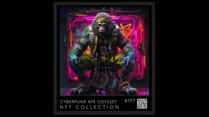 Cyberpunk Ape Odyssey NFT #197