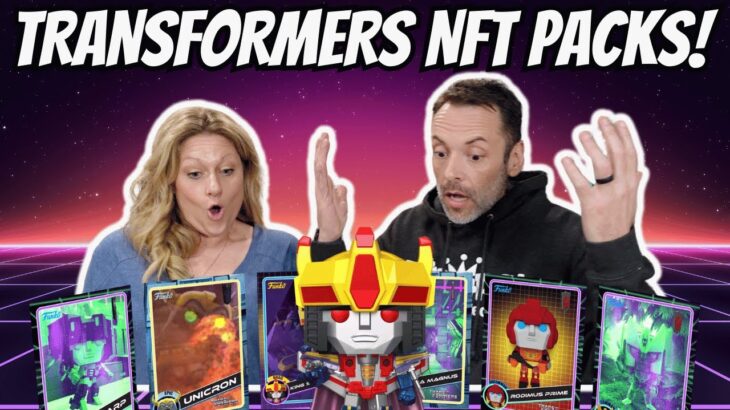 Do we pull a GRAIL from our Transformers Funko NFT Packs!